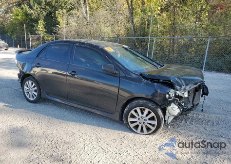 2010 Toyota Corolla Base from USA, damaged, VIN 2T1BU4EE2AC319299